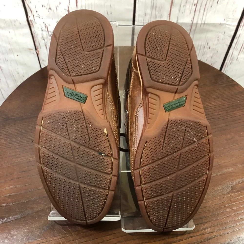 SEBAGO DOCKSIDES Brown Leather Men’s Loafers Size 8.5